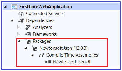 Dependencies in ASP.NET Core